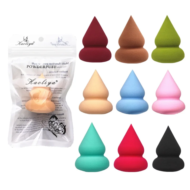 1 шт. в мешке кисть для нанесения маски смешивание губок основа для макияжа лица Puff косметическая пудра гладкая нелатекс BB спонжи для макияжа инструмент