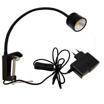 wood work bench led clamp light