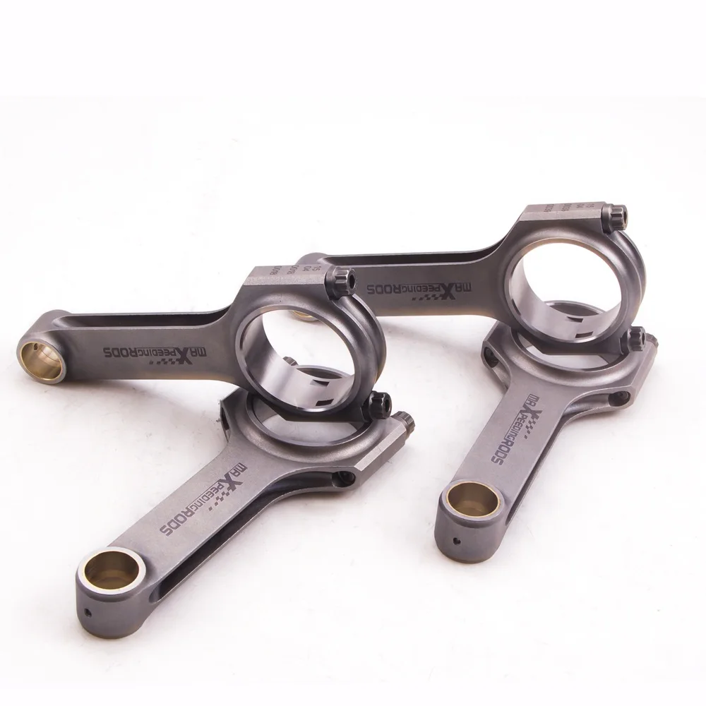 

Connecting Rods Rod For Toyota 2.2L MR2 Celica 5SFE 4340 800 HP ARP2000 Bolts 4340 EN24 Forged Steel Balanced Shot peen piston