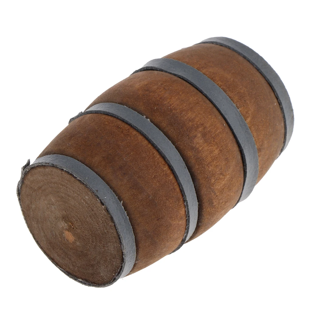 MagiDeal 1/12 Dollhouse Miniature Vintage Wooden Beer Barrel Decoration
