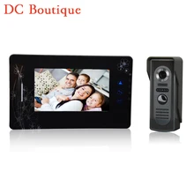 (1 set) Smart Home Door Intercom System One to One Video Door Phone 7 inch Display Door Access Control talk-back waterproof