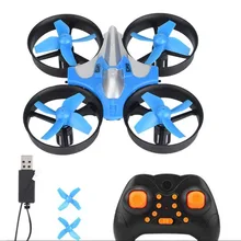Мини дрона с дистанционным управлением светодиодный пульт дистанционного управления Управление Квадрокоптер 4CH 6-ось мультикоптеров с дистанционным управлением selfie Дрон Квадрокоптер модели вертолета дистанционного Управление