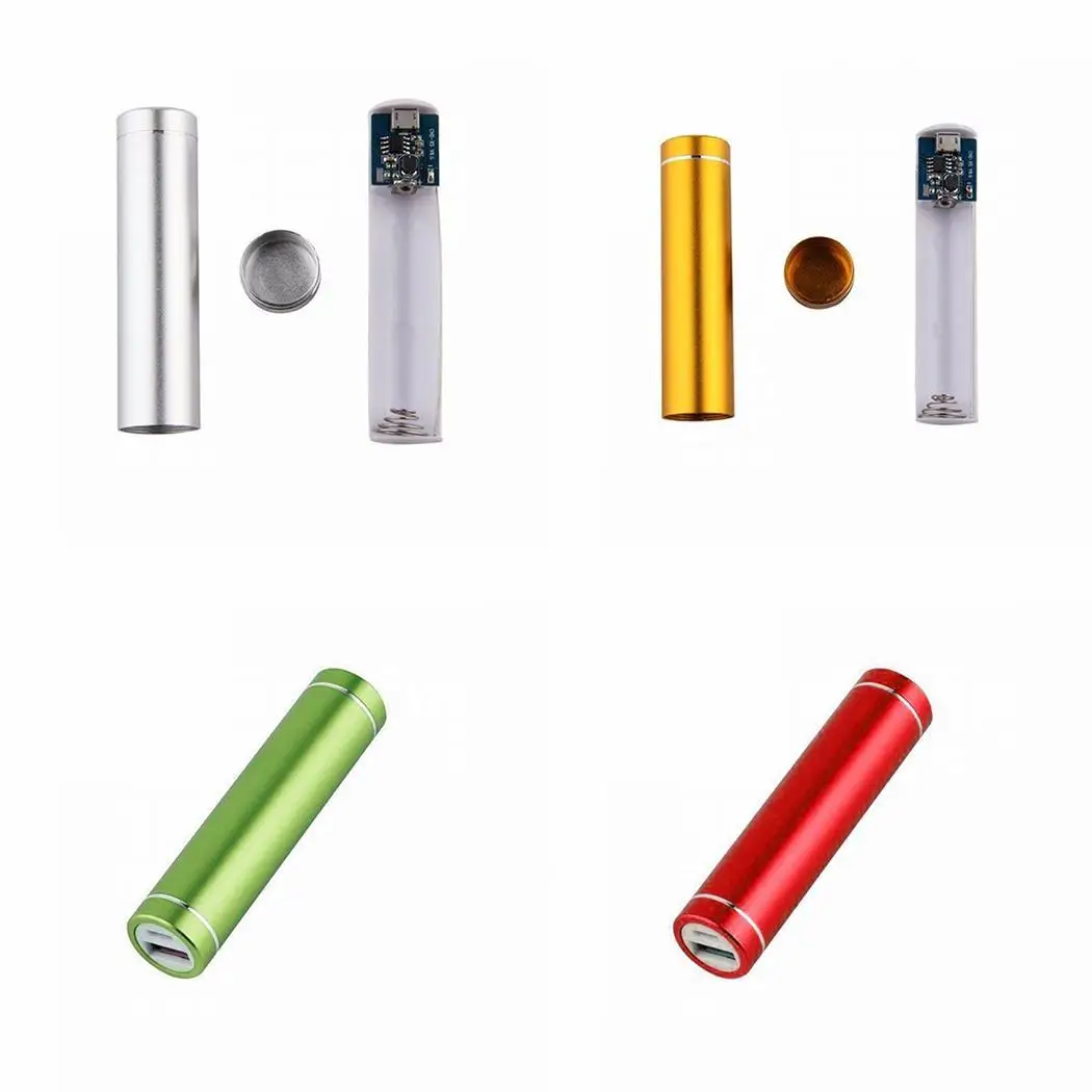 

Fashion Multicolor New USB POWER BANK Suit 18650 BATTERY External DIY Kit Case Box For mobile phone (without battery)