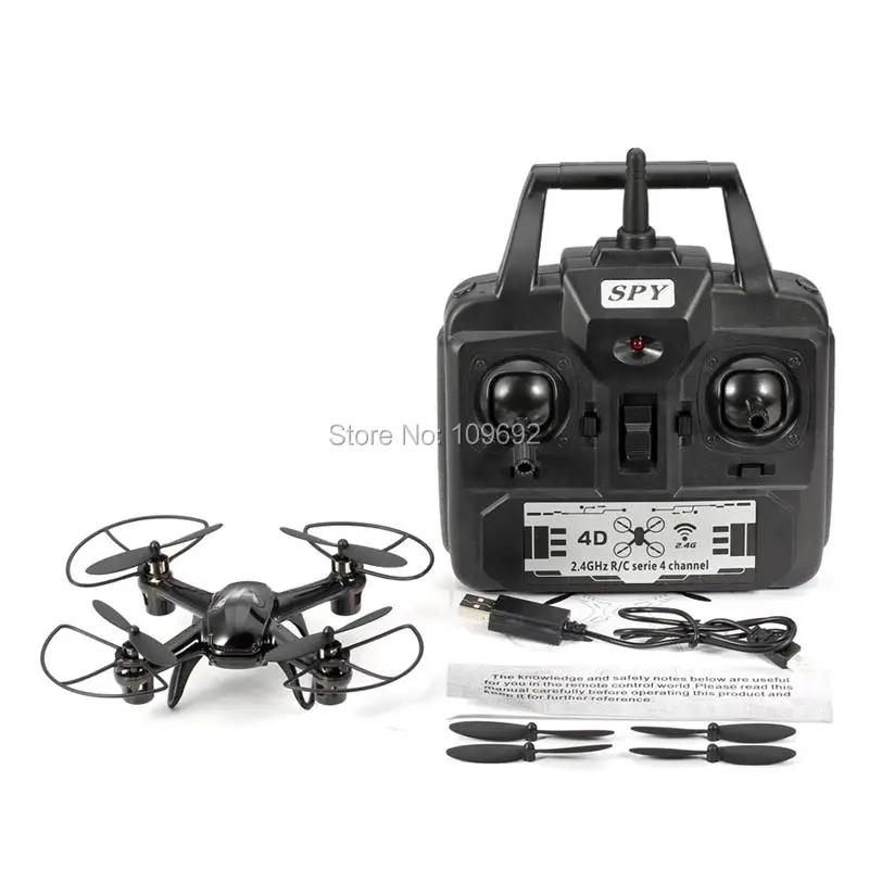 DM003 мини Дрон скоростной полет 3D рулон Безголовый 2 4G RC Квадрокоптер 6 осевой 4CH