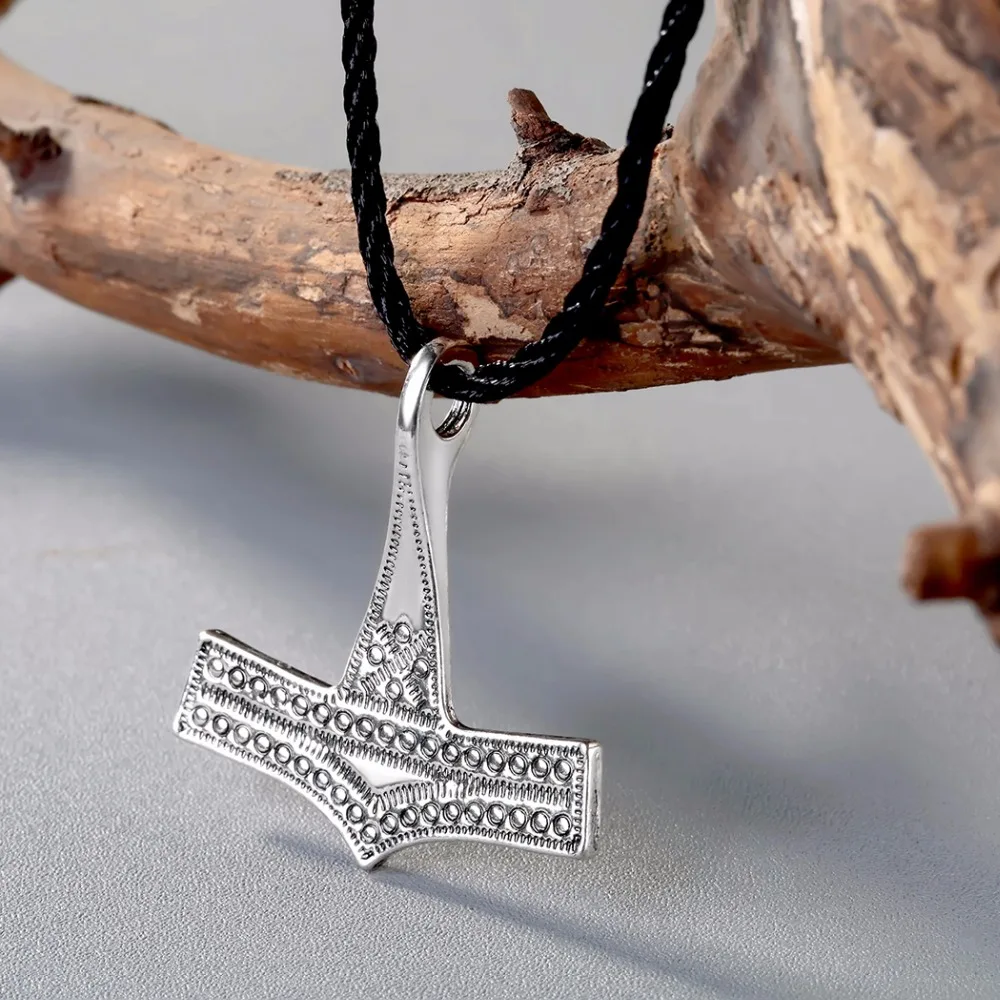 CHENGXUN Nordic Викинги амулет кулон Цепочки и ожерелья молотки Viking Норвегия Для мужчин