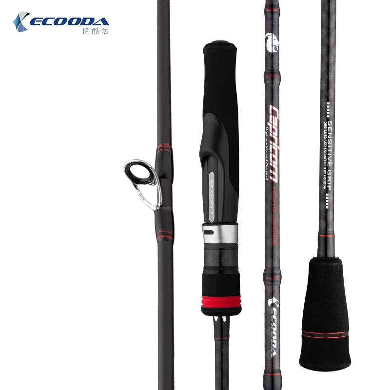 

ECOODA ECMJ capricorn micro jigging Spinning Boat Rod Casting boat rod 1.83M 30g full Fuji lure rod fuji guidesand reel