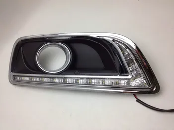

Free shipping High quality! Daytime running lights For Chevrolet Malibu fog lamp driving light