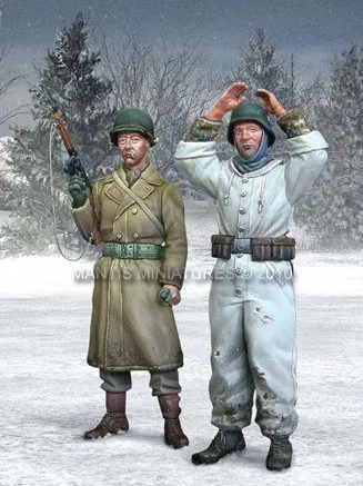 

Pre order goods-MM 35015 1/35 World War II American infantry and German prisoners of war Arden front 1944