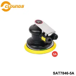 SAT7846 Легкий Воздушный шлифовальный станок 5 "6" Self-Vacuum/Central-Vacuum Air Sander