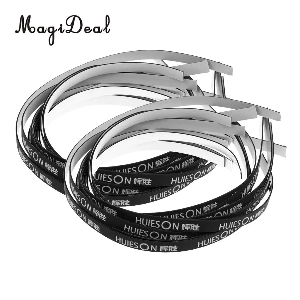 

MagiDeal 20pcs Table Tennis Racket Edge Tape / Paddle Bat Side Tape Sponge Protect Black