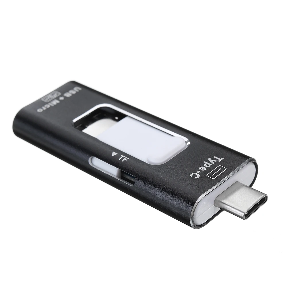 Bakeey 3 в 1 type C USB Micro USB OTG адаптер с TF картой Micro SD кард-ридер для мобильного телефона планшета ПК конвертер adaptador