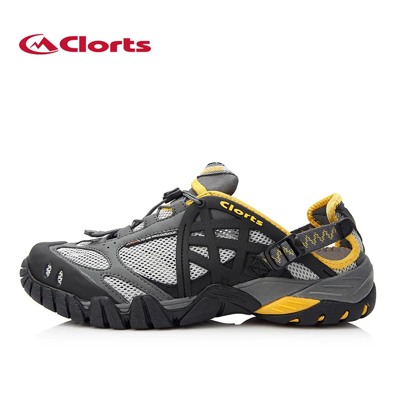 

2017 Clorts Men Upstream Shoes Quick-drying Breathbable Outdoor Water Sneakers Anti-slipping Wading Sport Shoes WT-05