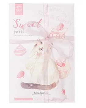 

Sweet cat paper postcard(1pack=30pieces)
