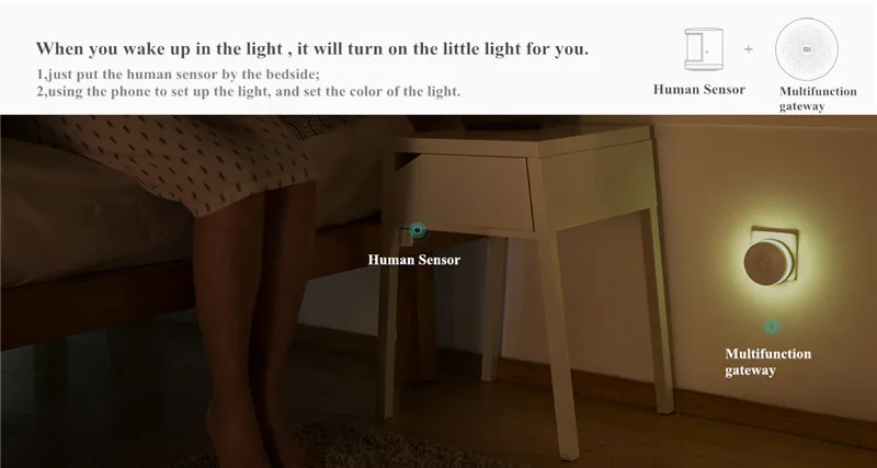 Xiaomi умный дом Комплект шлюз двери окна датчик человеческого тела датчик беспроводной переключатель многофункциональные умные Наборы устройств