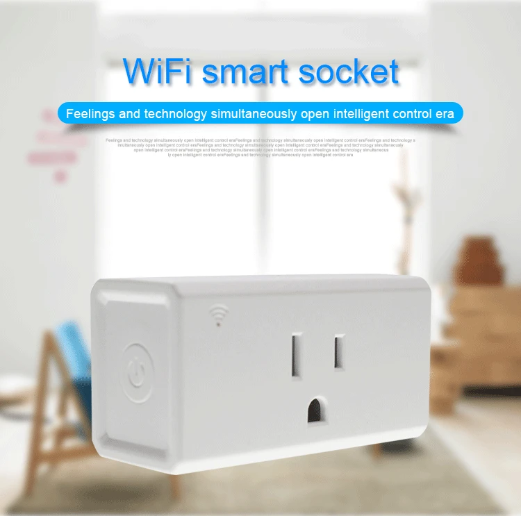 Wi-Fi умная розетка умный переключатель розетка Amazon Alexa Голосовое управление стандарт США умная розетка Бытовая напольная или настенная