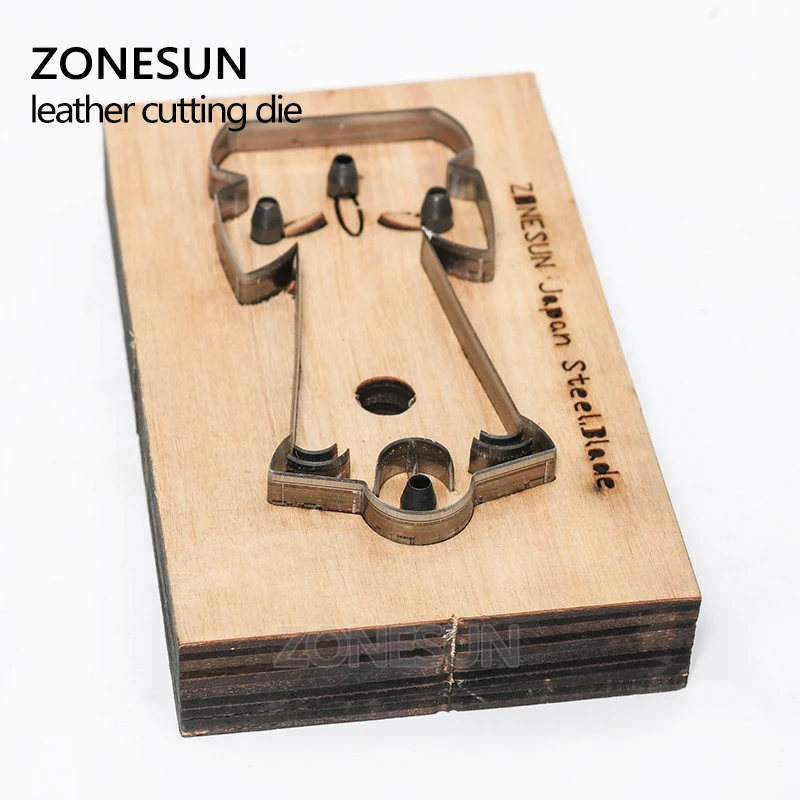 ZONESUN Cat индивидуальные кожаные режущие штампы DIY ремесло сборщик проводов
