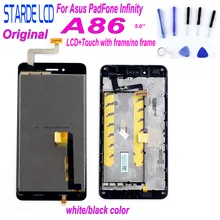 STARDE Replacement LCD for Asus PadFone Infinity A86 LCD Display Touch Screen Digitizer Assembly Frame 5"