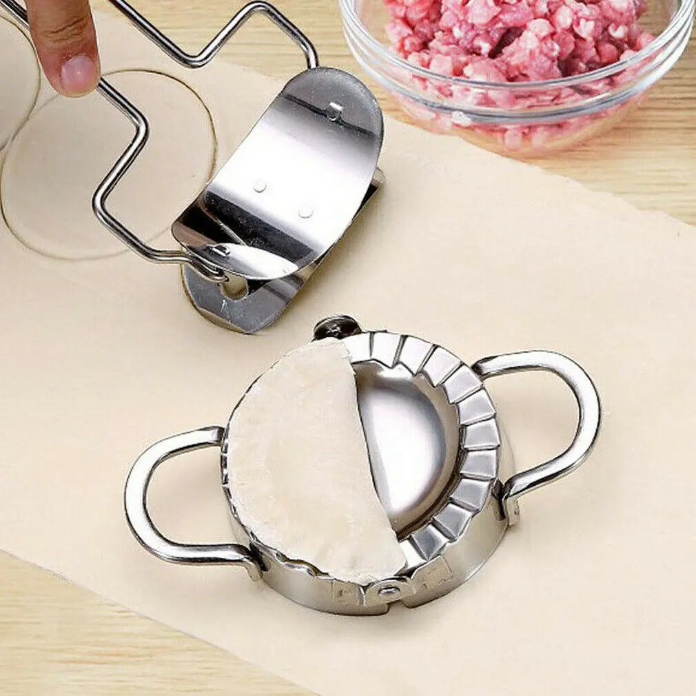 

Stainless Steel Dumpling Maker Presses Dough Cutter Pie Ravioli Dumpling Mould Cutter Kitchen Accessories