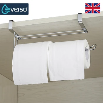 

EVERSO Cabinet Bathroom Toilet Paper Roll Holder Towel Kitchen Towel Rack Tissue Toilet Roll Holder Porta Papel Higienico