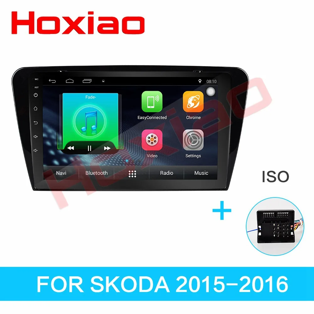 Clearance 2 din Android Quad Core Car DVD player for Skoda Volkswagen Octavia Audio GPS Radio Steering-Wheel car multimedia player 3
