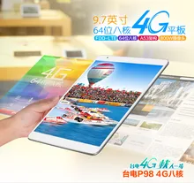 9.7 «Teclast p98 4 г Octa Ядро MTK8752 Retina 9.7 дюймов 2048×1536 Двойная Камера 8.0MP Android 5.0 GPS fdd-lte Телефон Call 2 ГБ/32 ГБ