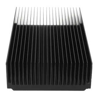 

120x69x27mm Cooling Aluminum Heat Sink Module Grille Shape Cooler Radiator Black Oxide Cooling Fin Heatsink For IC LED Power