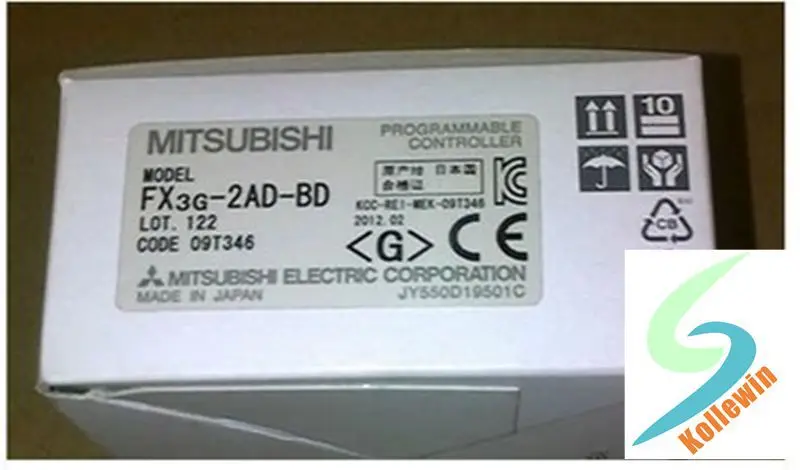 FreeShip FX3G-2AD-BD PLC Analog Input Expansion Board 2 Channels 2AI Function Expansion Board FX3G-2ADBD FX3G2ADBD New in box