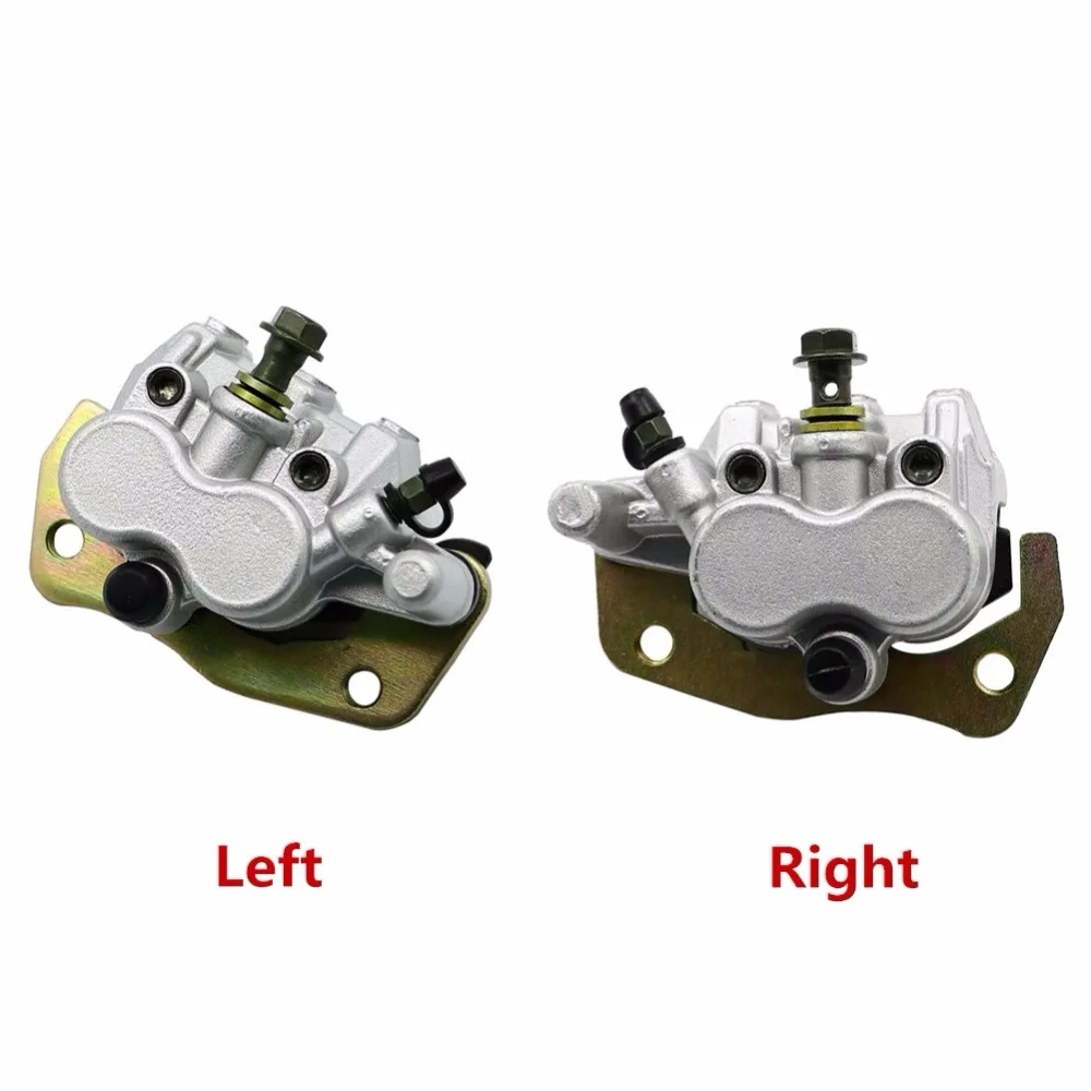 Передний левый и правый Тормозной гидравлический суппорт с колодками в сборе для Yamaha UTV RHINO 450 YXR450 2006-2009 RHINO 660 YXR660 2004-2007