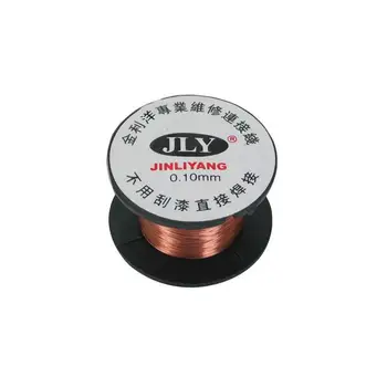 

10PCS 0.1MM Copper Solder Soldering welding cellphone repair PPA Enamelled Reel Wire