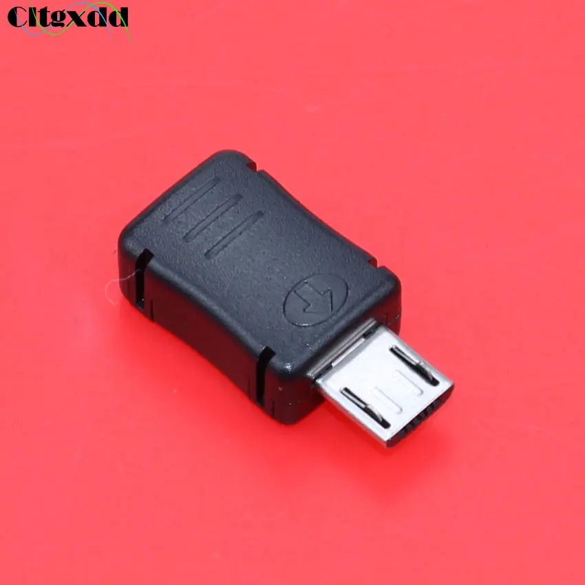 Cltgxdd 2 шт. Micro USB разъем 5 pin V8 Порт штекер с пластиковой крышкой для видов