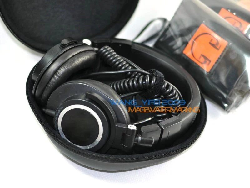 Estojo Rígido Caixa & Bolsa Bolsa Grupos para Áudio-technica Ath M30 M40x M50 M50s M50x Fone de Ouvido - Image 4