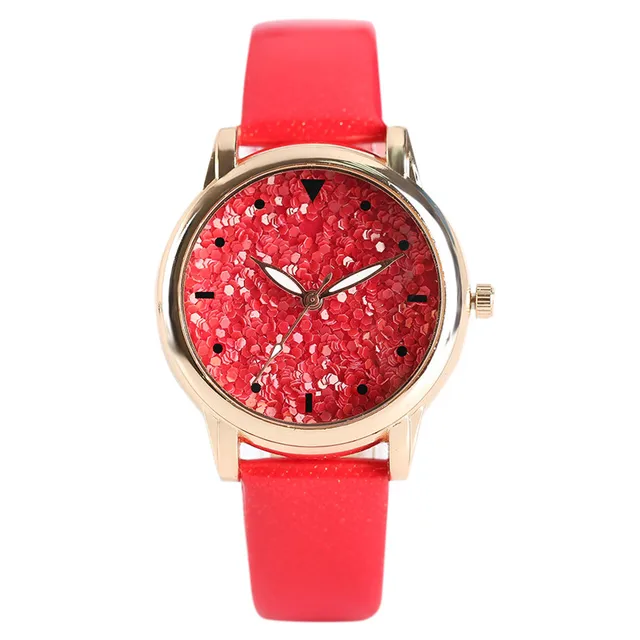 glitter watch women's