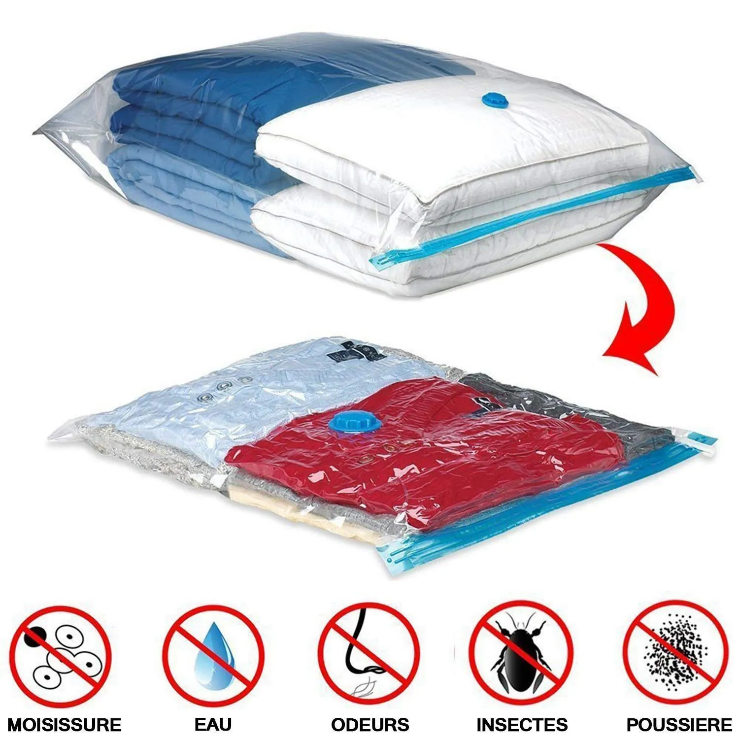 الكثير من 10 فراغ حقيبة التخزين فراغ نظافة مضخة للماء فراغ شفط أكياس