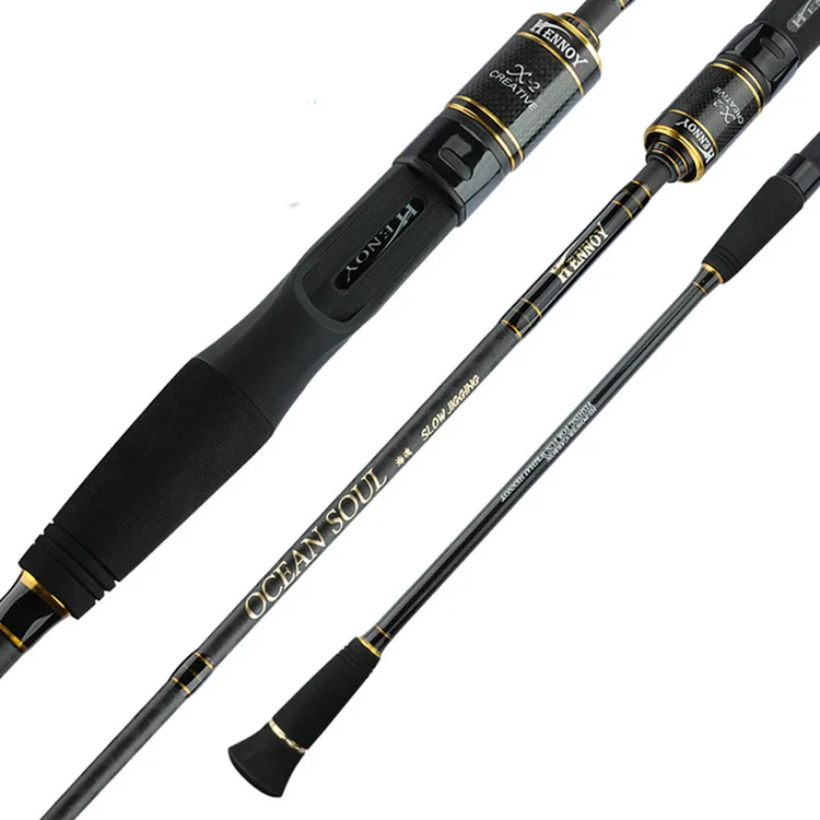 Vara de Pesca Fibra de Carbono Mavllos Lento Jigging 1.83m 2 Seções Atrair Peso 30-300g Ultraleve Pesca Fundição Fiação Haste m - ml 7 High Quality Esporte e Lazer