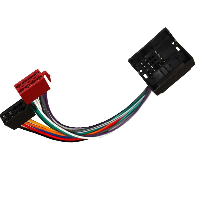 Msanzeo Car ISO Radio Plug Adapter Auto Wiring Cable Stereo Harness
