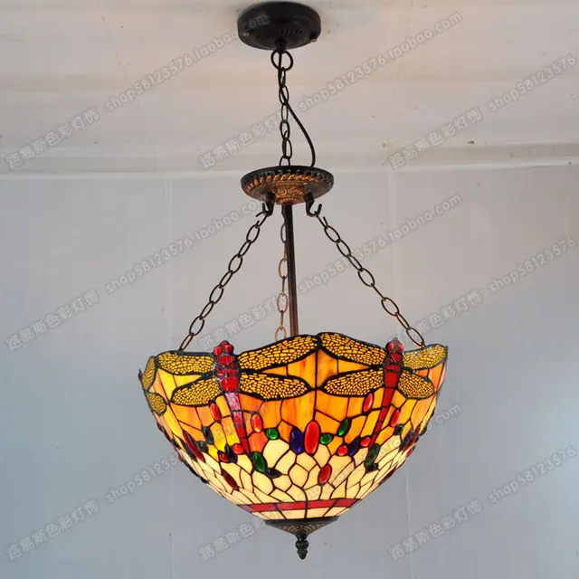 40 Cm Anti Europäischen Stil Libelle Anhänger Tiffany Glas Lampen 40 Cm Anti Europäischen Stil Libelle Anhänger Tiffany Glas Lampen Schlafzimmer Englisch Bar Cafe