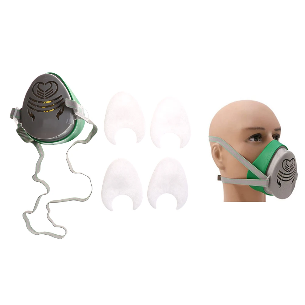 

Outdoor 360 Degree Anti Dust Masks Industrial Mask Anti Dust Protective Dusk Respirator Filter Cutton Haze Pm2.5 Breather Valve