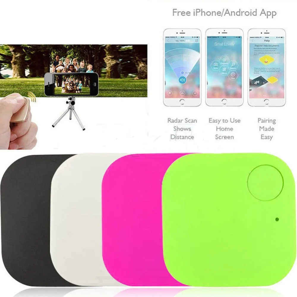  1 Pc Anti-Verloren Gerät Alarm Bluetooth Remote GPS Tracker Kind Haustier Tasche Brieftasche Schlüs