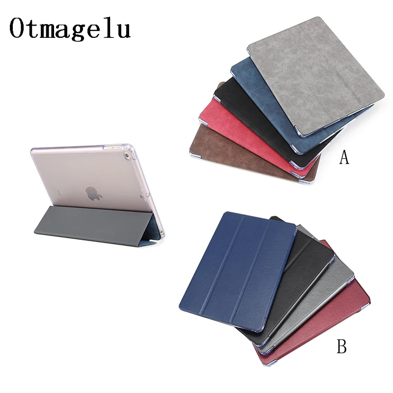 Tablet PC Protective Case Sleever For Apple ipad Air 9.7 inch Three Fold Magnetic Leather AIR A1822 A1823 A1893 A1954 | Компьютеры и