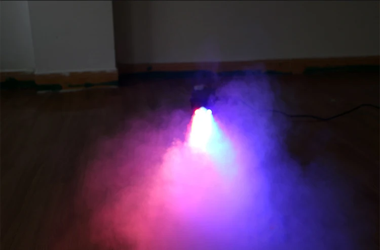colorful fog machine 500W remote control  disco wedding fogger machine stage projector for home DJ smoke machine (10)