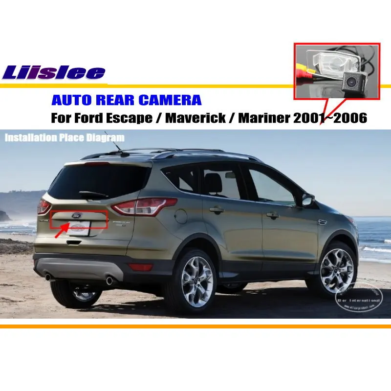 Liislee заднего Камера/Обратный Камера для Ford Escape/Maverick/Маринер 2001~ 2006/номерных знаков лампа OEM/Ночное видение