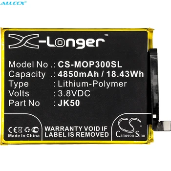 

Cameron Sino 4850mAh Battery JK50 for Motorola One Power, P30 Note, XT1942-1, XT1942-2