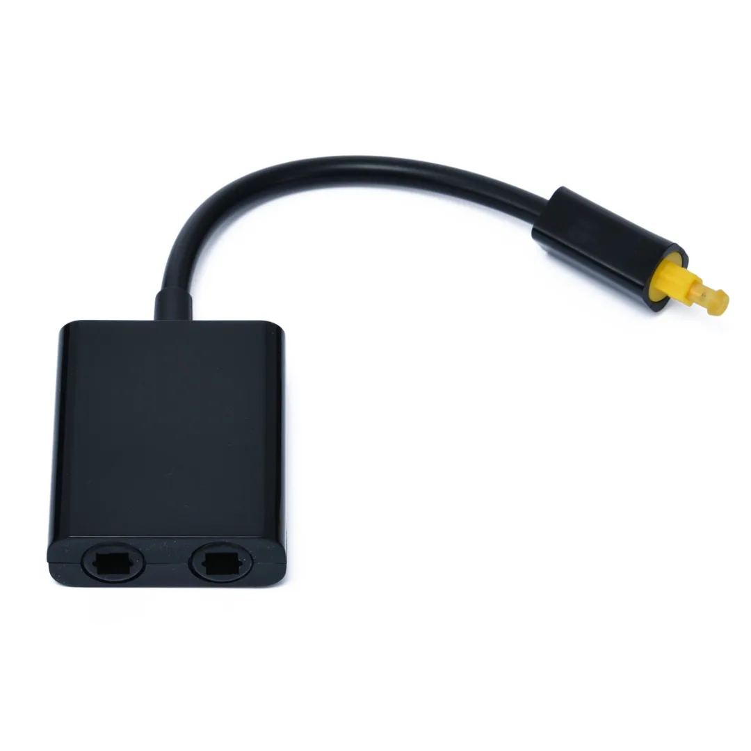 High Quality Mini USB Digital Toslink Optical Fiber Audio 1 to 2 Female Splitter Adapter Micro Usb Cable Accessories High Quality Mini USB Digital Toslink Optical Fiber Audio 1 to 2 Female Splitter Adapter Micro Usb Cable Accessories