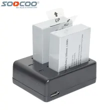 Original SOOCOO Accessories 3.8V 1050mAh Rechargeable Li-ion Battery for S100 C100 C30 C30R SJCAM M10 SJ4000 SJ5000X 4K WiFi Cam