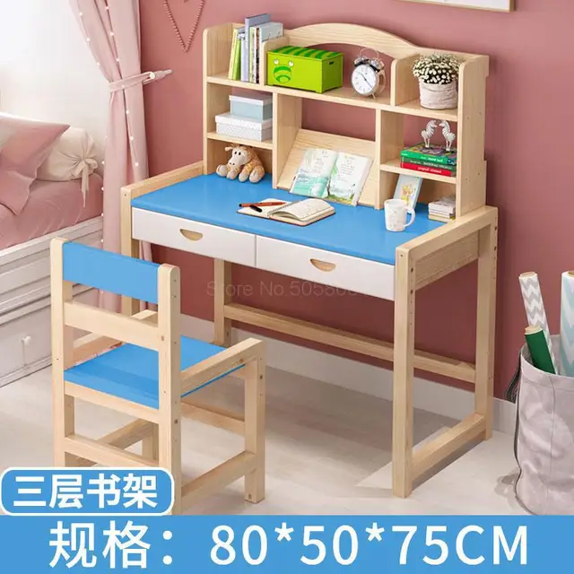 solid wood childrens desk
