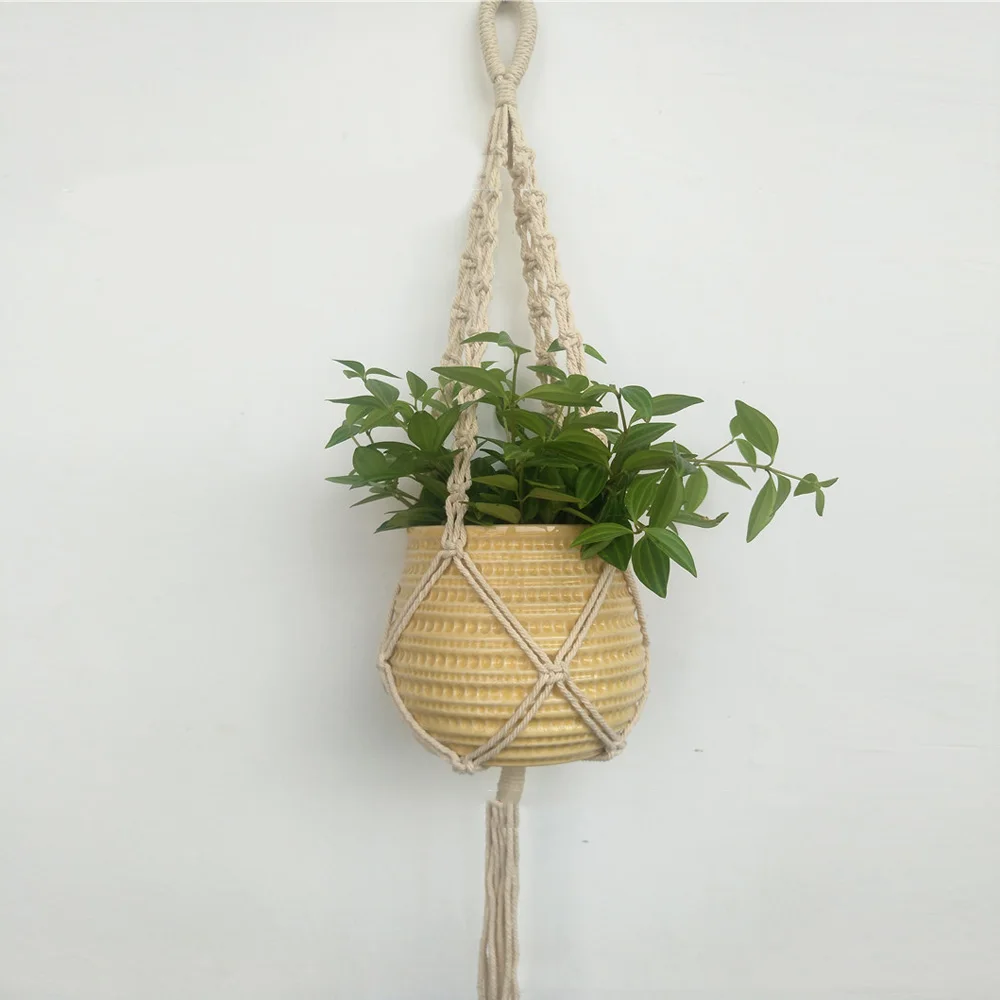 кашпо из шпагата для цветов. подвесное кашпо для цветов. подвесное кашпо из веревки. кашпо из бельевой веревки. сделать кашпо для цветов из веревки.