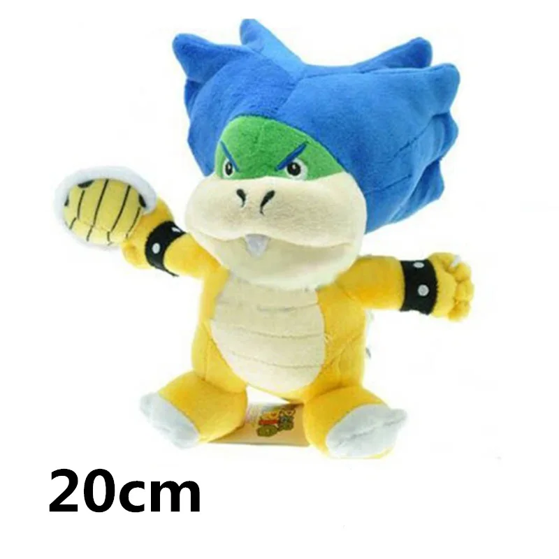 4 18-23 см 12 персонажей игры Супер Марио мягкие плюшевые игрушки Bowser/Ларри/Lemmy/Iggy вещи плюшевые куклы игрушки подарки для детей - Цвет: 4