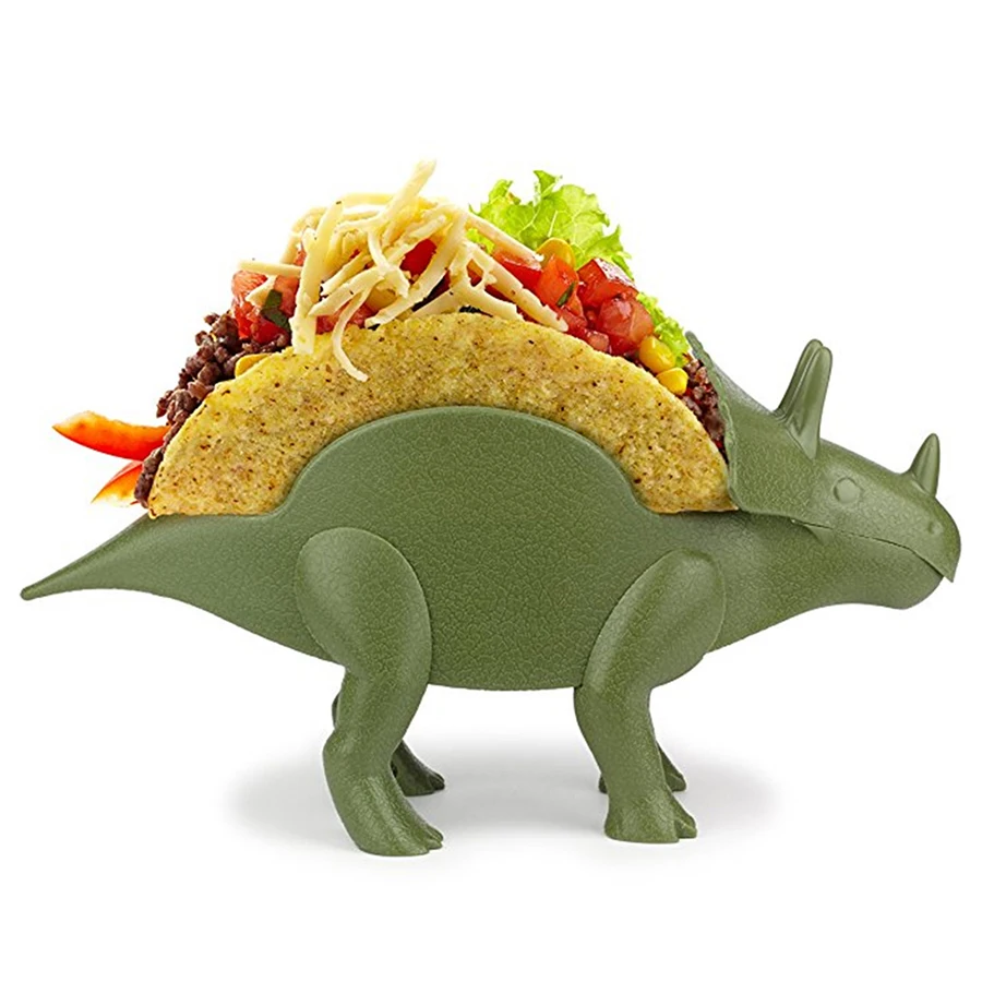 

Kitchen Supplies Dinosaur Food Holder Cornmeal Burritos Holder Taco Holder Food Display Holders Kitchen Food Rack Shell