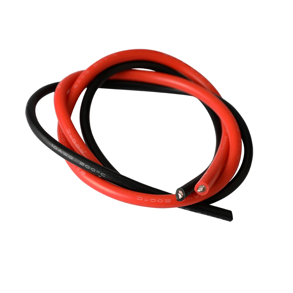 UL3239 16 AWG Stranded Wire Hook-up Flexible Silicone Electrical Wire Rubber Insulated Tinned Copper 3000V Safe Current 12.7A