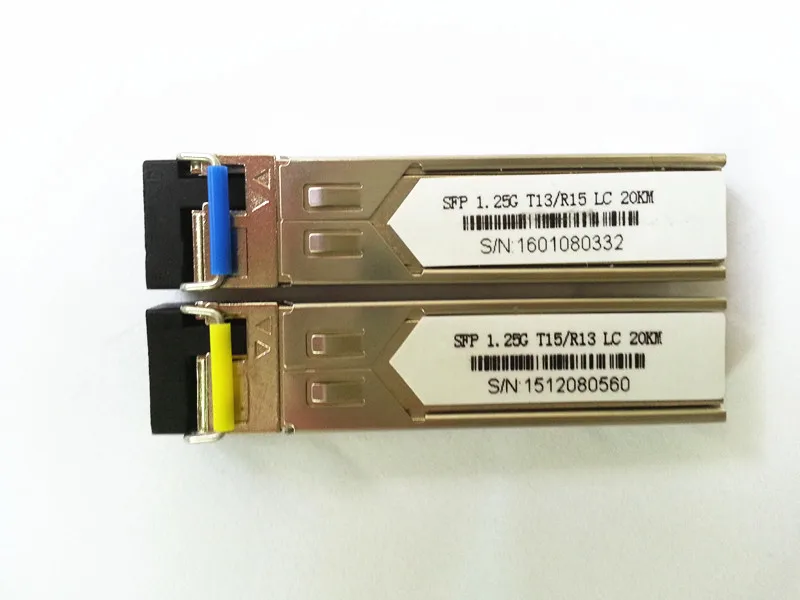 20 км WDM BiDi SFP 1G DDM &quotLC&quot GLC BX D приемопередатчик U 1310/1550 10 шт|Оптоволоконное